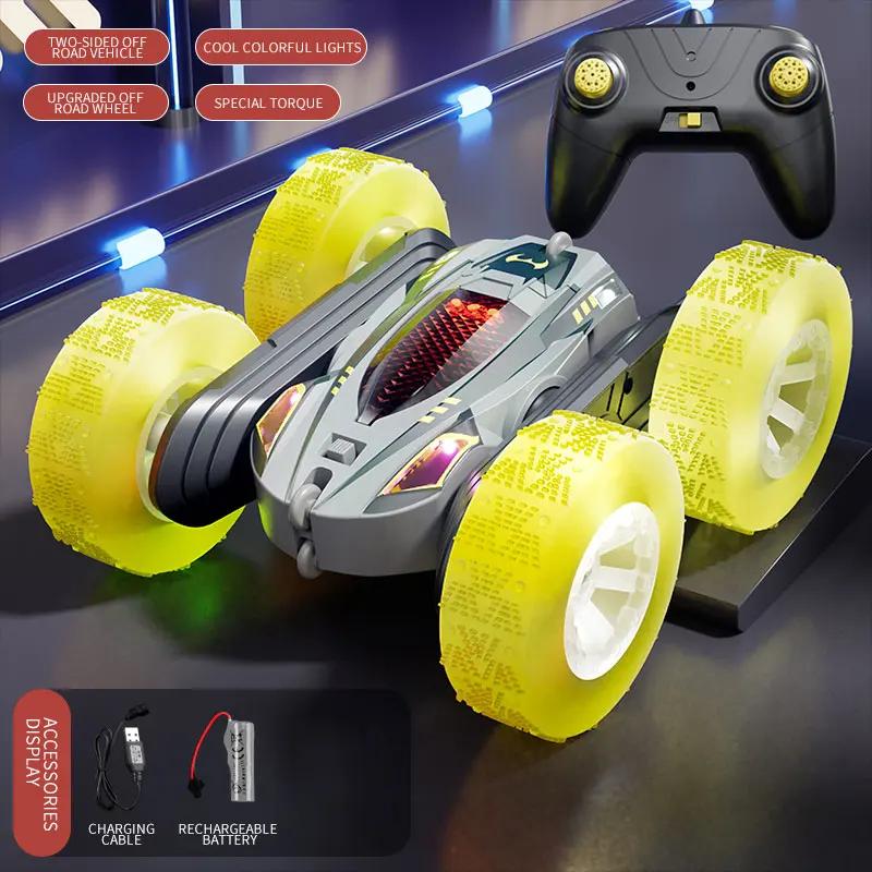 RC Stunt Car Double Sided Flip 2.4G Remote Control Cars 360 Rotation RC Off Road Drift Car Children Gifts Designed For Children Adults Boys