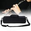 Nylon Padded Flute Case With Adjustable Shoulder Strap Flute Handbag Shoulder Bag Soft Lining 16 Holes Flute Bag