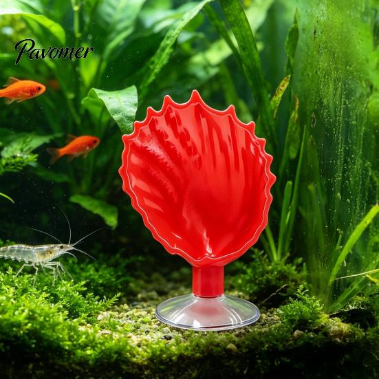 Colorful Aquarium Decor Betta Fish Hammock, Shell Resting Pad with Suction Cup, Cup Bed for Bubble Nesting Habitat Tank, Accessories Hammock