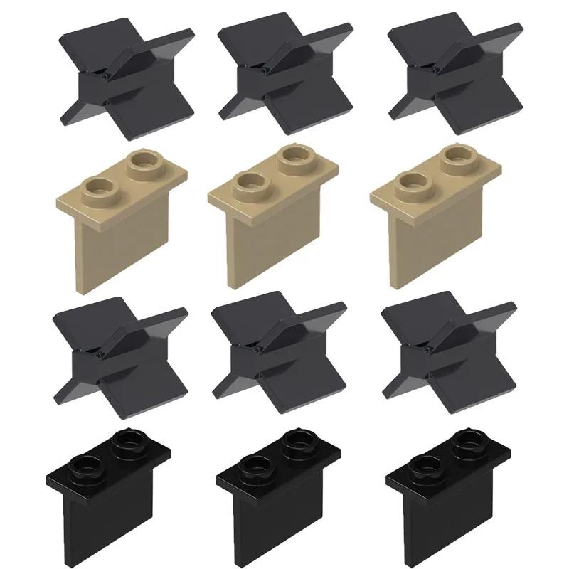 MOC Compatible Military Character Building Blocks Accessories Missile Models Fighter Jet Assembly Children's Toy Mini Brick Gift