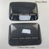 3Pcs Glossy Black ABS Car Air Flow Intake Hood Scoop Vent Bonnet Decorative Cover Universal Car Styling Middle + Both Sides