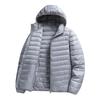 Outdoor Mountain Style Men's Lightweight Down Hoodie Jacket