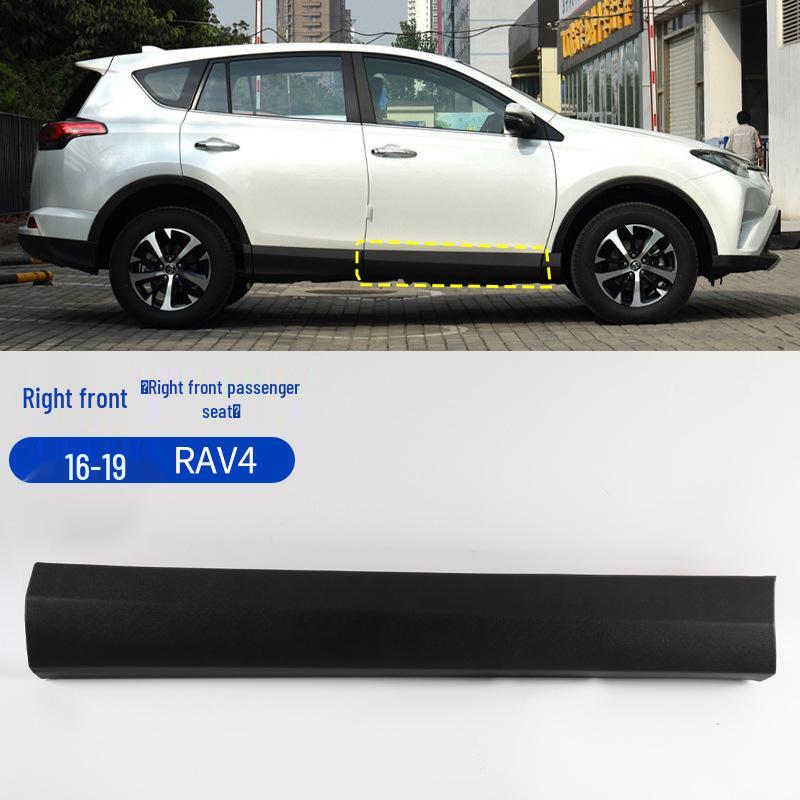 Toyota RAV4 (2013-2023) Door Lower Protector: Anti-collision & Anti-scratch Side Panel Trim