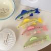 Hairpin Ocean Fish Hair Claw Colorful Fish Grab Clip Marine Animals Hair Clip  Hair Accessories