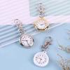 Luminous LED Electronic Hanging Watch Waterproof Keychain Watch Portable Pocket Watch  School