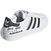 Adidas Originals Superstar Low Top Sneakers Women Sneakers Black White Gold EH1214