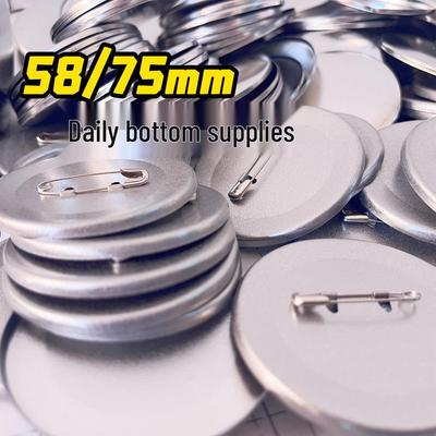 58mm Verdickte Rillen-Abzeichenmaschine Verbrauchsmaterialien: Doppelblitz-Abzeichen Blech für DIY Ita-Taschen.