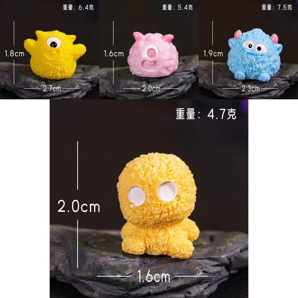 James P Sullivan Resin Collectible Halloween Small Monster For Giftgiving And Celebration