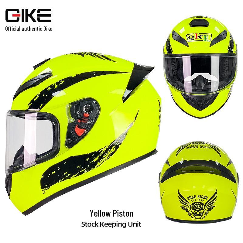 Riding K Unisex Bluetooth Motorcycle Helmet - Full Face, Winter & All-Season Safety for Electric Vehicles