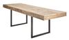 Dinner Table Mumbai expandable Cm 160x90x77-Total Lenght cm 240 (Acacia Nilotica)
