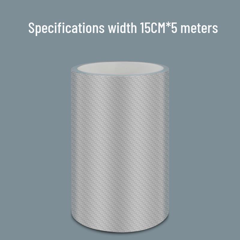 Universell gjennomsiktig karbonfiber bil dørterskelbeskytter og antikollisjonslist for velkomstpedal og bagasjerom