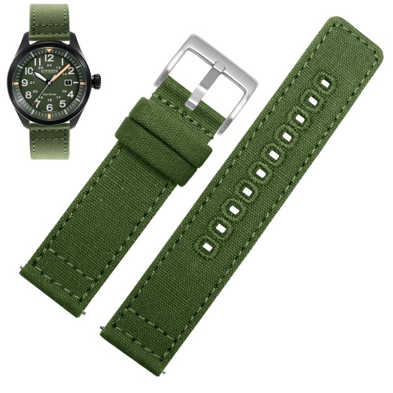 

Ремешок для часов, быстросъемный холст, ремешок для часов 18 мм, 20 мм, 22 мм, нейлоновые ремешки для часов, сменный браслет, браслет, аксессуары для часов 20mm