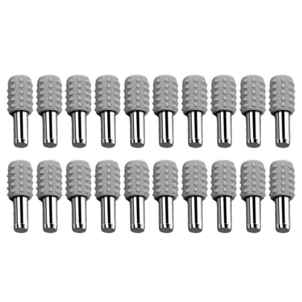 100x Shelf Pins Rubber Sleeve Portable Versatile Nonslip Hardware Cabinet Laminate Support