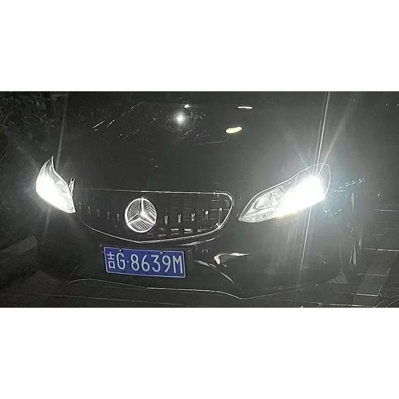 For Mercedes Benz White Blue Red Light Car Front Grilled Star Emblem LED Illuminated Logo for Mercedes Benz W205 W212 W213 W204