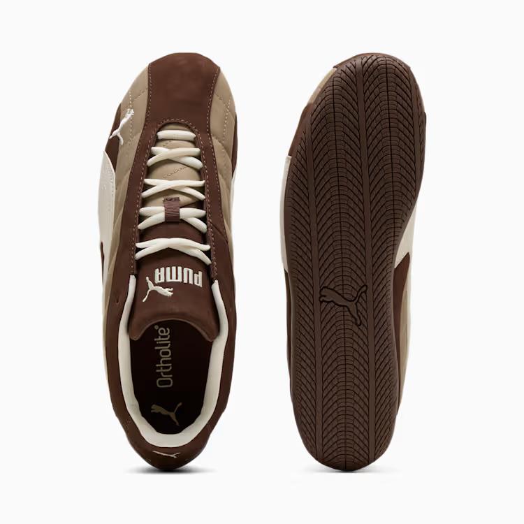 403429-01 Puma Speedcat Plus Quilted Espresso Brown Warm White (Men's)