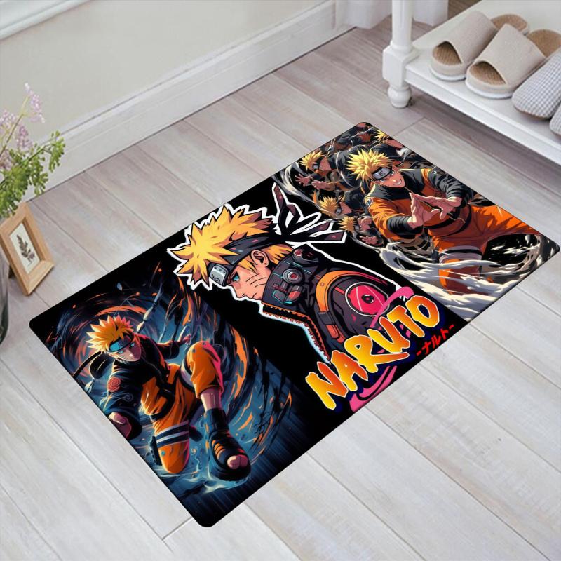 Anime Narutos Carpet Rug for Living Room Bedroom Home Sofa Decoration,Kids play Non-slip Floor Mat