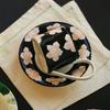 Chinese Style Ceramic Coffee Cup Flower Design Sense Coffee Cup And Saucer Kitchen Supplies Cup And Saucer Suit Microwave Oven