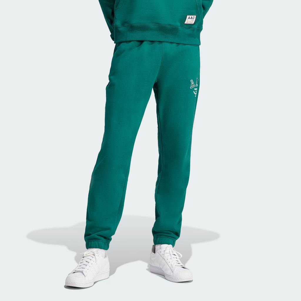 Adidas Originals Trefoil Aac Joggebukser med bokstavtrykk Strikk Herre Underdeler Skoggrønn IM4579