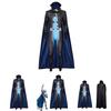 Halloween Megamind Cosplay Jumpsuit Cloak Glove Set Performance Costume For Anime Events