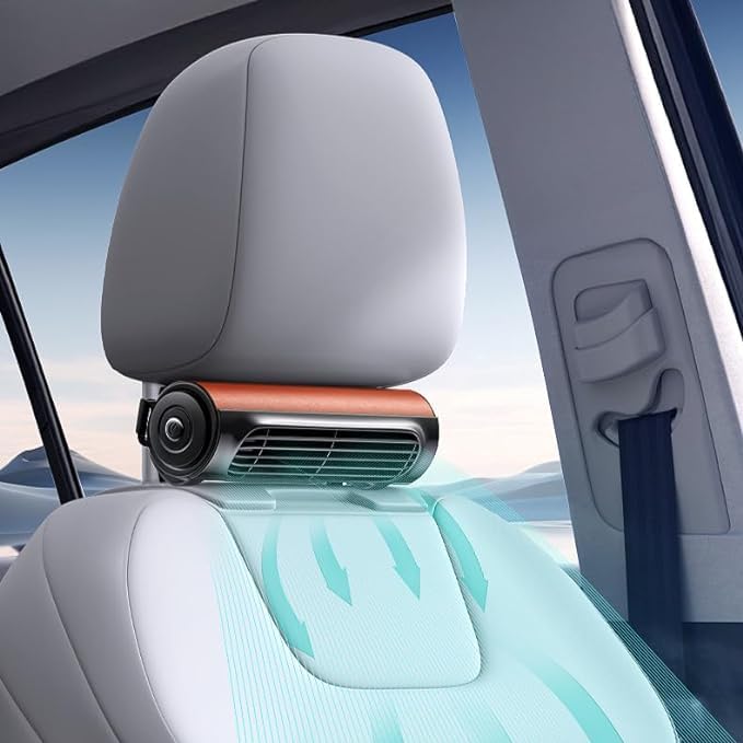 

Автомобільний вентилятор, Вентилятор на підголівник, Автомобільний USB-циркулятор, 3 рівні повітряного потоку, Охолоджує спину, Передні та задні сидіння, Вентилятор для автомобільного сидіння, Вентилятор для сидіння водія автомобіля, S