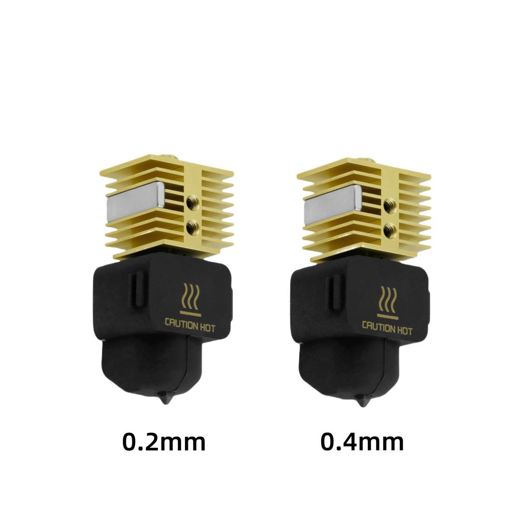For Bambu Lab A1/A1 Mini/A2L Assembly Hotend with 0.2/0.4/0.6/0.8 Brass Hardened Steel Nozzle For Bambulab A1 3D Printer Parts