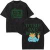 Bad Bunny DTMF Debi Tirar Mas Fotos  Album Vintage Washed T Shirt Men Women Fashion Loose and Casual Tshirts Fan Gifts Tops