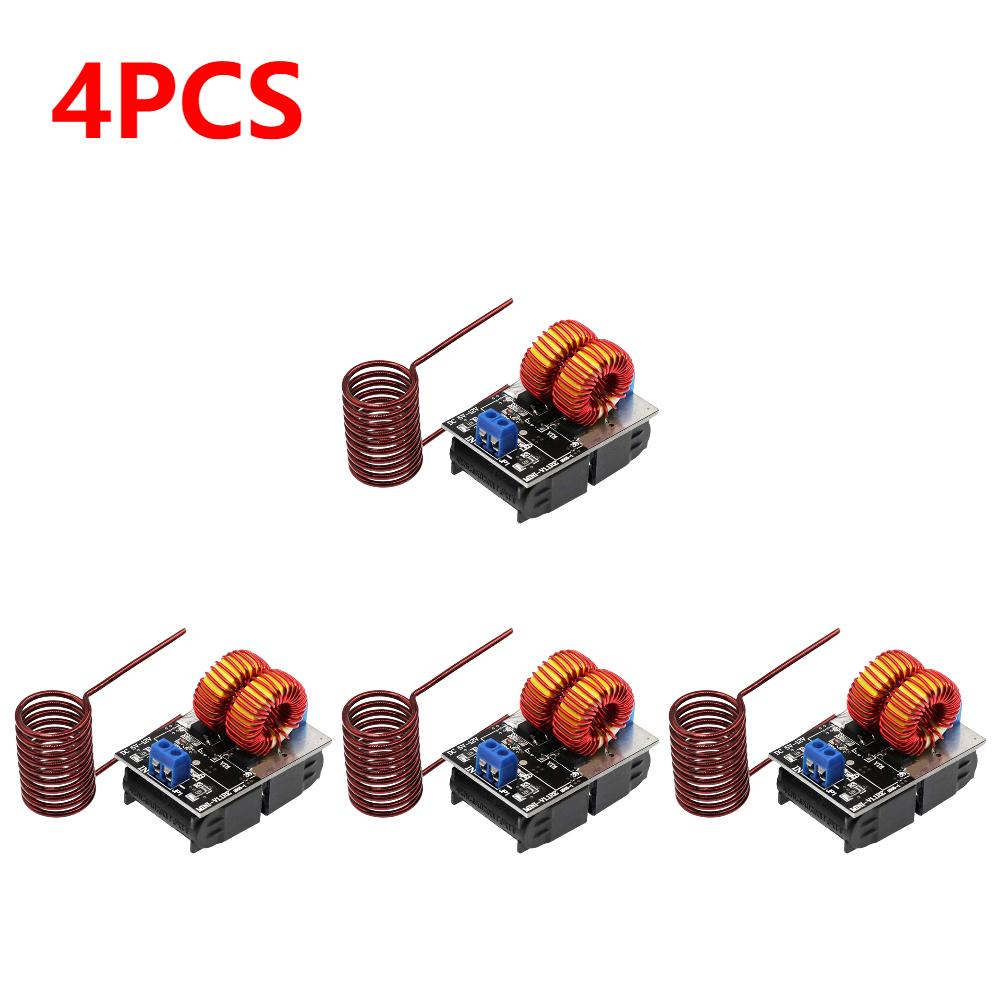 1-5PCS 120W Mini ZVS Induction Heating Board DC 5-12.0V Input Voltage ZVS Heating Machine High Frequency Power Supply Module