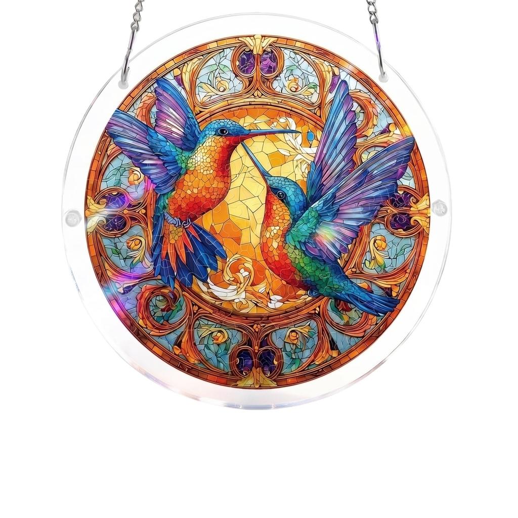 Acrylic Sunshine Catcher Puzzle Hanging Decoration, Wall Art, Home Furnishing, Window Hanging Decoration