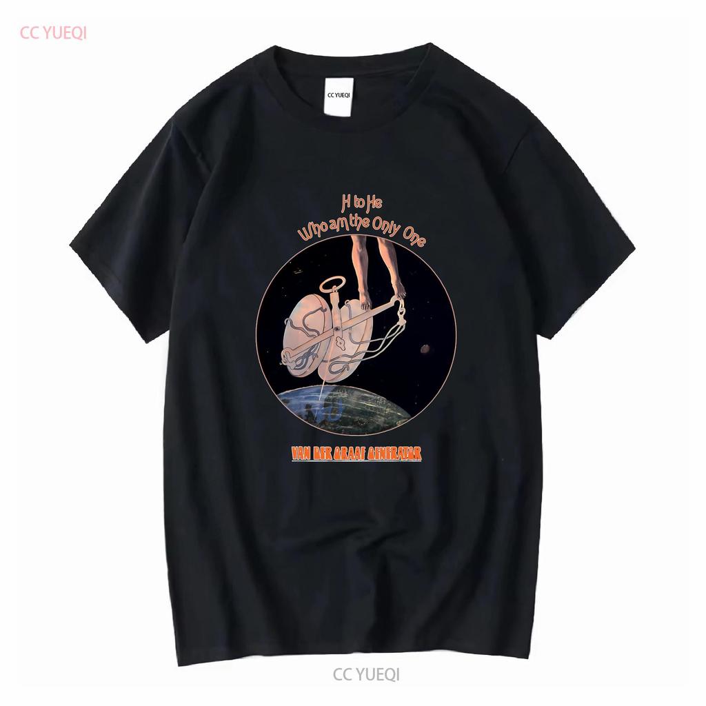 Van der Graaf Generator H to He Who Am the Only One Klasické tričko s dlouhým nebo krátkým rukávem vintage prané unisex mírně