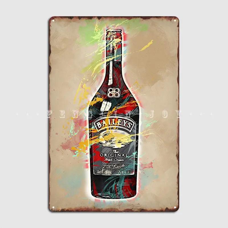 Baileys Metal Sign Pub Garage Plaques Pub Decoration Tin Sign Poster 20x30cm（7.8x11.8inch）