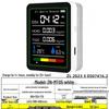 5-in-1 Portable CO2 & Formaldehyde Infrared Gas Detector for Air Quality Monitoring
