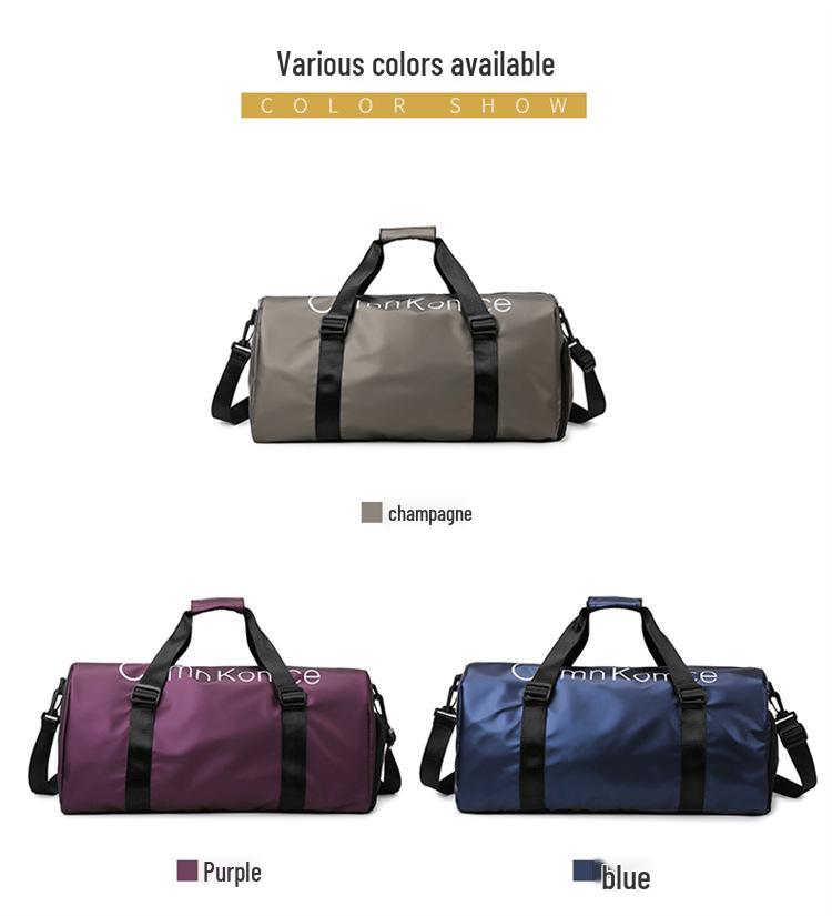 Unisex Fitness-Tasche mit Nass-/Trockenfächern - Ideal für Fitnessstudio, Reisen und Schwimmen