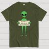 I Don't Believe In Humans Unisex 100% Cotton Summer Casual Cool Loose T-Shirt