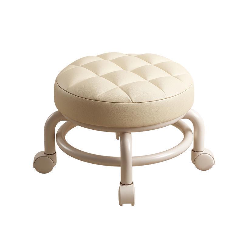 Rolling Pulley Stool for Home, Kids, Internet Celebrities, Soft, Simple Design, Ideal for Grout, Manicure, Pedicure.