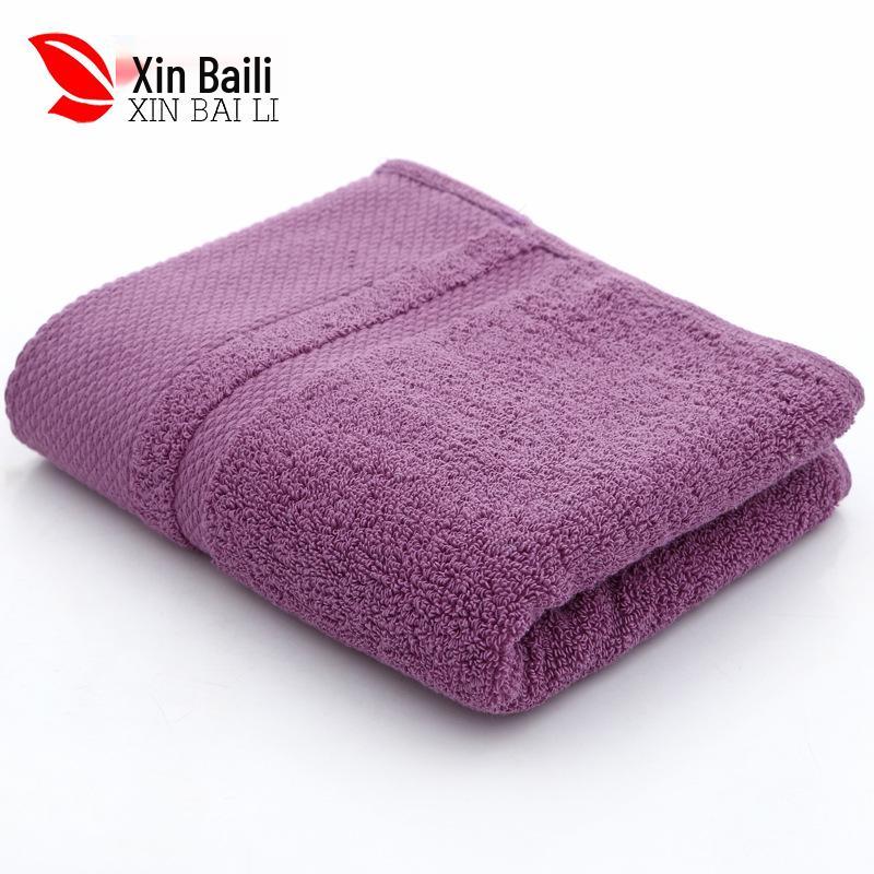 

Набор толстых хлопковых полотенец с длинным волокном для отелей с возможностью нанесения логотипа на заказ 35x75 cm фиолетовый