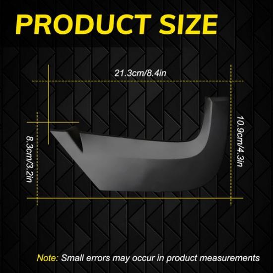 Left Side For 2012-2015 Honda Civic Rear Door Window Pillar Molding Garnish Trim