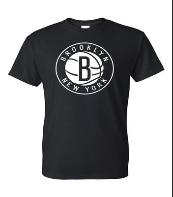 Brooklyn Nets Logo T-Shirt BKLN - Sizes S-5XL & Youth Kids Unisex T-Shirt