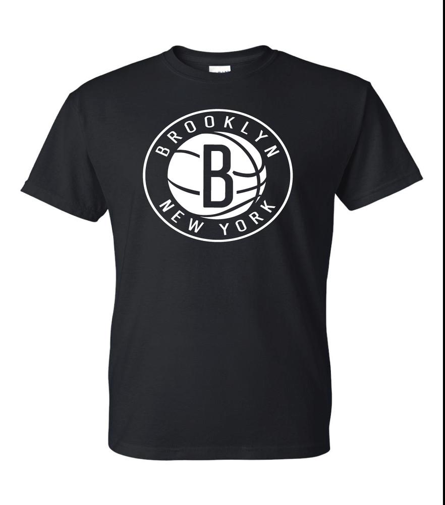 Brooklyn Nets Logo T-Shirt BKLN - Sizes S-5XL & Youth Kids Unisex T-Shirt M