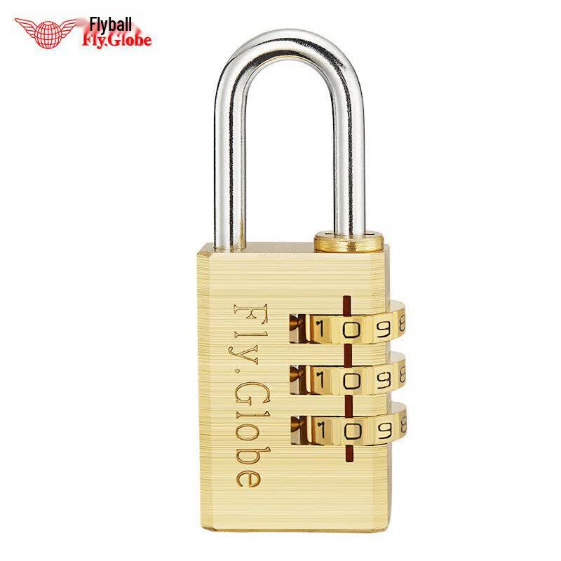 Fly.Globe Combination Padlock