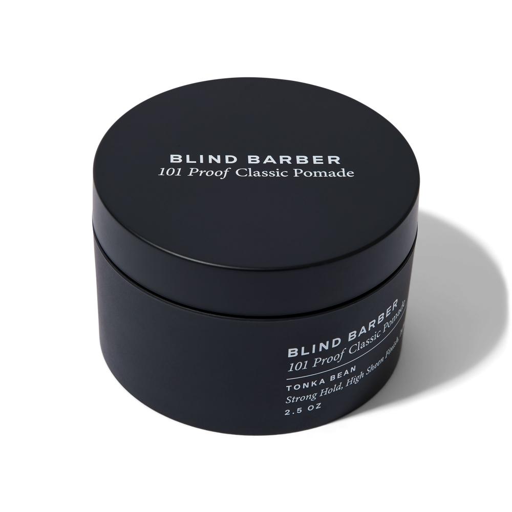 Blind Barber 101 Proof Classic Natural Shine Strong Hold Pomade 2.5 Oz