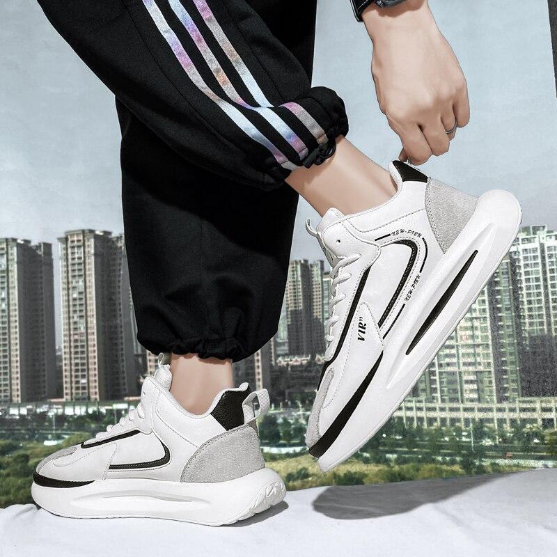 Men Casual Shoese Sale Non -Slip Lace -Up Shoes Men 'S Fashion Sneaker Men 'S Comfortable Flats Shoes Men 'S Vulcanize Shoes