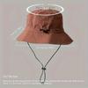1pc Waterproof Outdoor Hat, Foldable Sun Protection Quick Drying Casual Fisherman Hat for Fishing Climbing Climbing