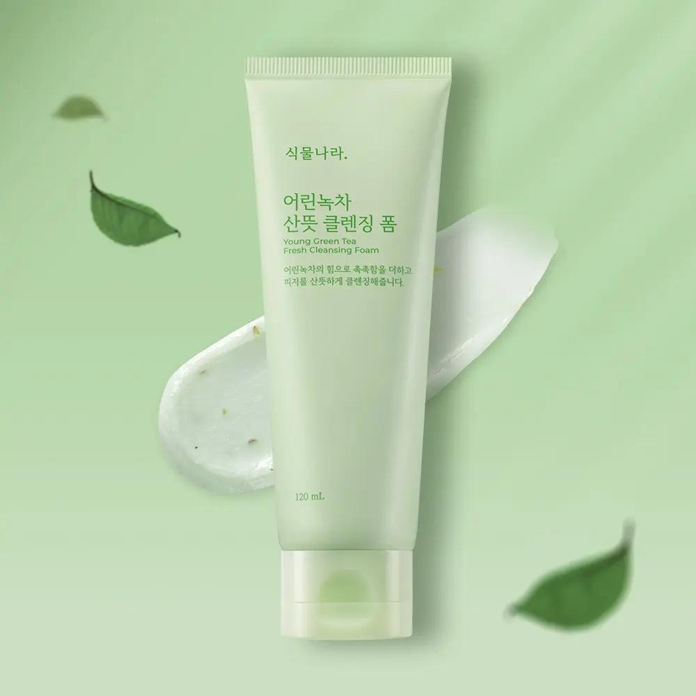 [Shingmulnara] Young Green Tea Fresh Cleansing Foam 120ml