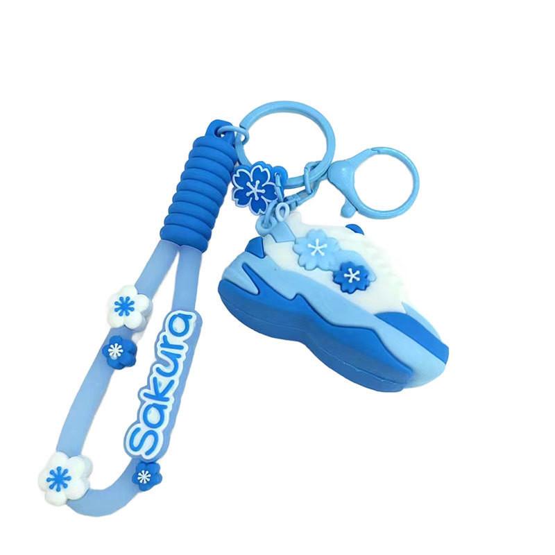 Entzückender Cartoon Tier Schlüsselanhänger Silikon Niedlicher Schlüsselanhänger für Taschen und Schlüssel