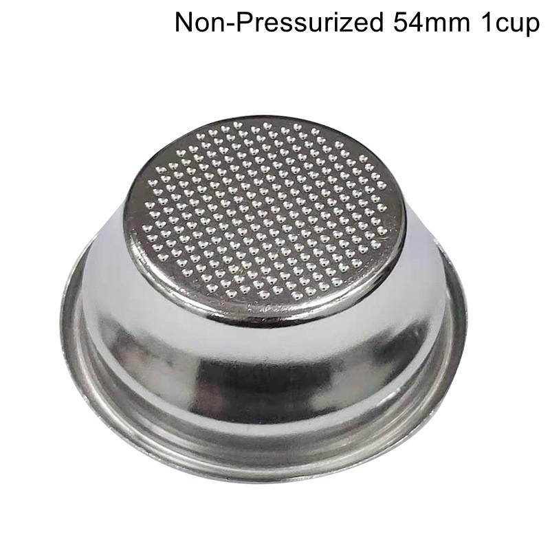 54mm Basket For Spout Bottomless Portafilter 54mm Breville 870 875 878 880 Espresso Machine Accessories Coffee Filter 1/2 Cup