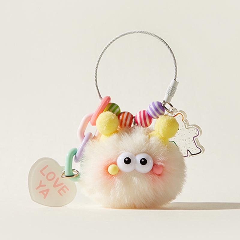 Charming Ladybug Blush Plush Keychain and Ornament