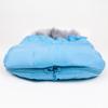 Sleeping bag for stroller gondoli seat for sled winter autumn warm soft blue