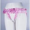 Pink Lace Bow Chastity Belt Waistband Penis CB Lock Strap Sissy Support Belt SM Devices Erotic Accessories for Man Adult Sex Toy
