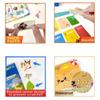 Manual Kids Quiet Books Repeated Pasting. Children Diy Sticker Book  Enlightenment