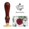 1 Pc Alphabet Pattern Wax Seal Stamps Retro Happy Birthday Antique Wooden Sealing Scrapbooking Wedding Decoration